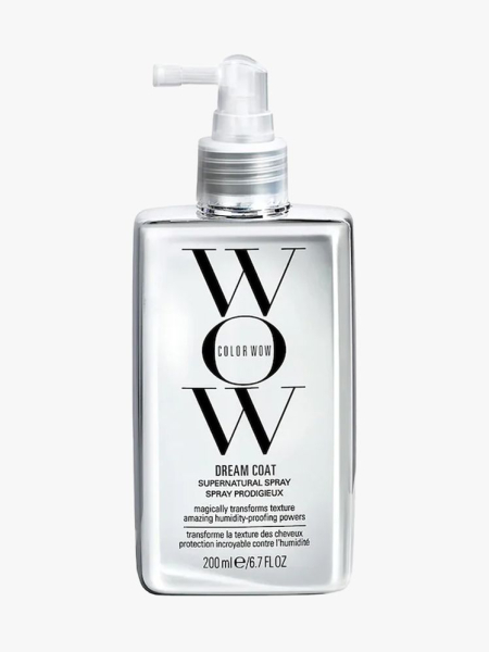 Colorwow Dream Coat Supernatural Spray in branded component on a light gray background