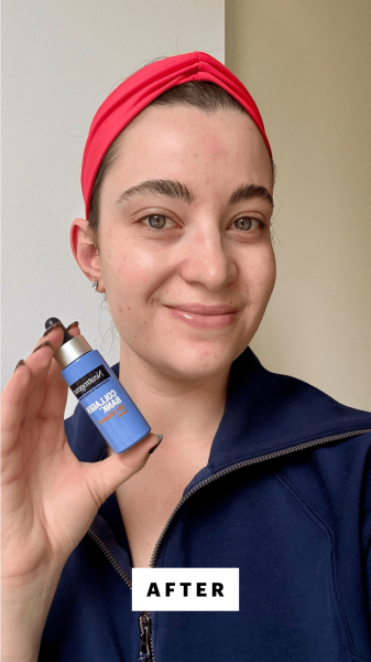 Image may contain Body Part Finger Hand Person Bottle Cosmetics Perfume Accessories Face Head and Photography